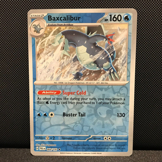 Baxcalibur Reverse Holo 060/193 - SV2 Paldea Evolved Pokemon Card - NM/Mint