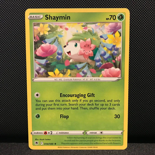 Shaymin 14/189 - Astral Radiance Pokemon Card - NM/Mint