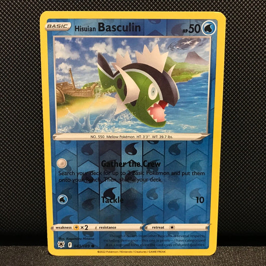 Hisuian Basculin Reverse Holo 43/189 - Astral Radiance Pokemon Card - NM/Mint