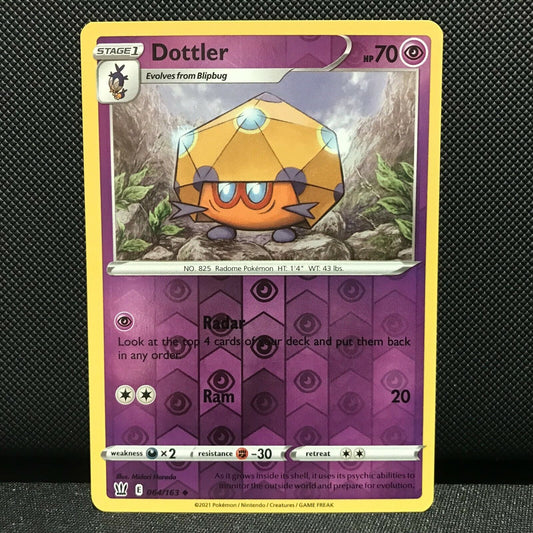 Dottler Reverse Holo 64/163 - Battle Styles Pokemon Card - NM/Mint