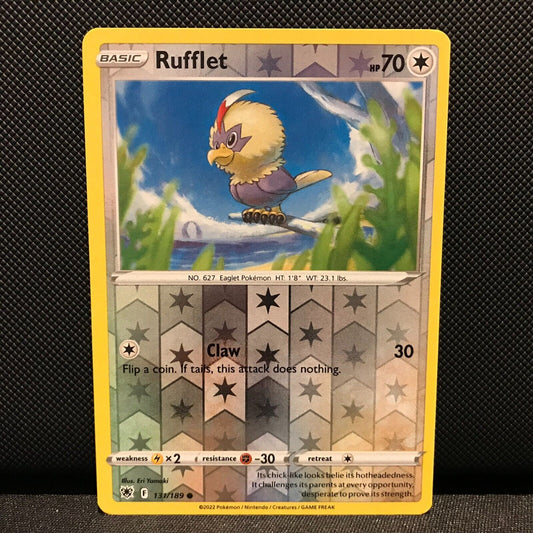 Rufflet Reverse Holo 131/189 - Astral Radiance Pokemon Card - NM/Mint