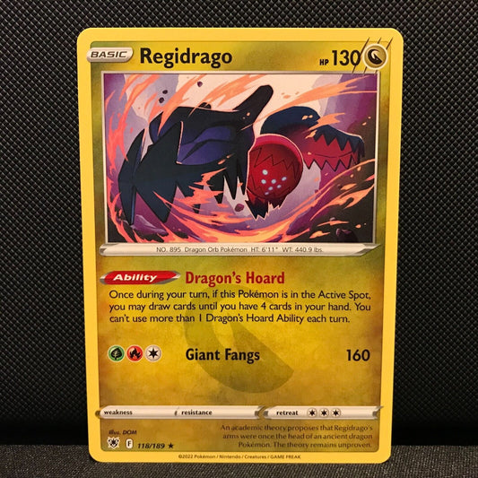 Regidrago 118/189 - Astral Radiance Pokemon Card - NM/Mint