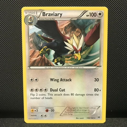 Braviary 130/162 - XY Breakthrough Pokemon Card - NM/Mint