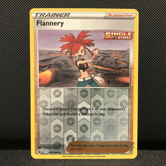 Flannery Reverse Holo 139/198 - Chilling Reign Pokemon Card - NM/Mint