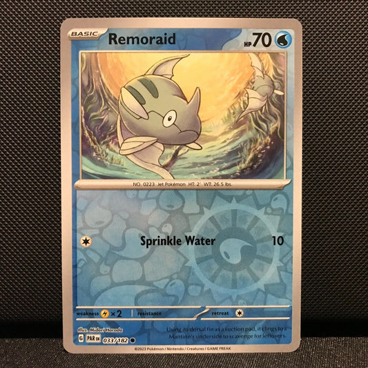 Remoraid Reverse Holo 033/182 - Paradox Rift Pokemon Card - NM/Mint