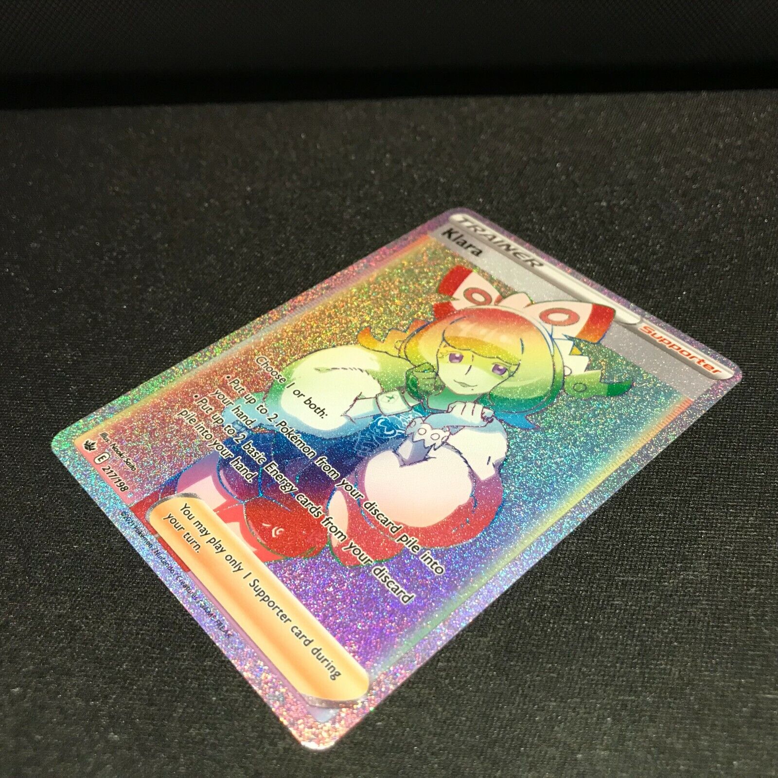 Klara 217/198 - Chilling Reign Pokemon Card - NM/Mint