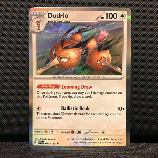 Dodrio Holo 085/165- Scarlet & Voilet 151 Pokemon Card - NM/Mint