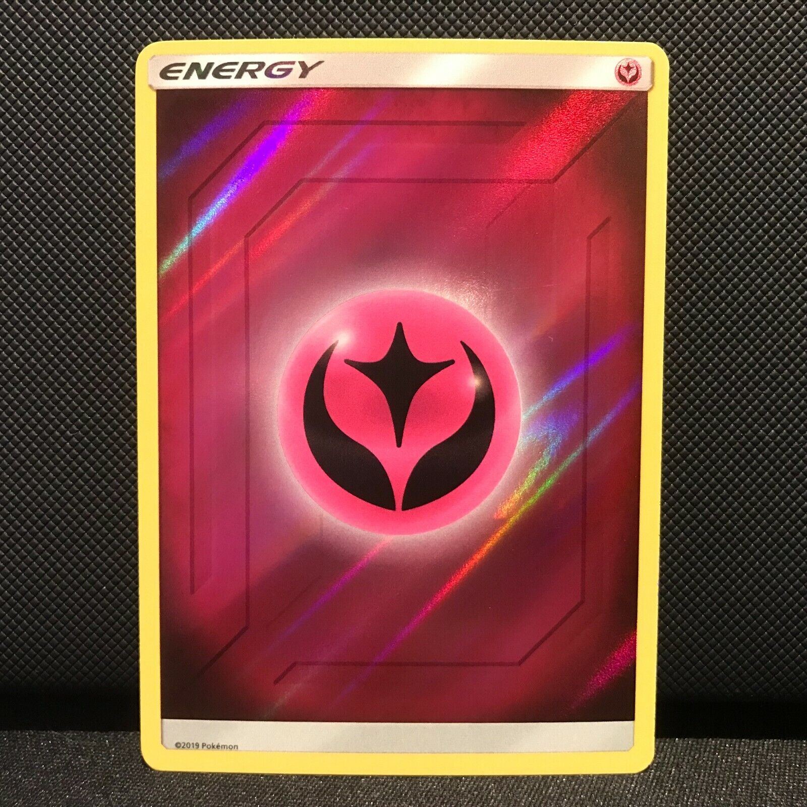 Fairy Energy Reverse Holo - Hidden Fates Pokemon Card - NM/Mint