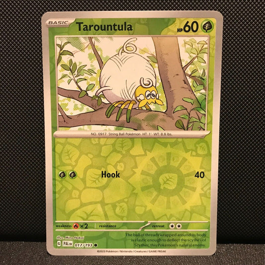 Tarountula Reverse Holo 017/193 - SV2 Paldea Evolved Pokemon Card - NM/Mint