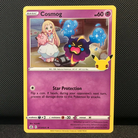 Cosmog 013/025 - Celebrations Pokemon Card - NM/Mint