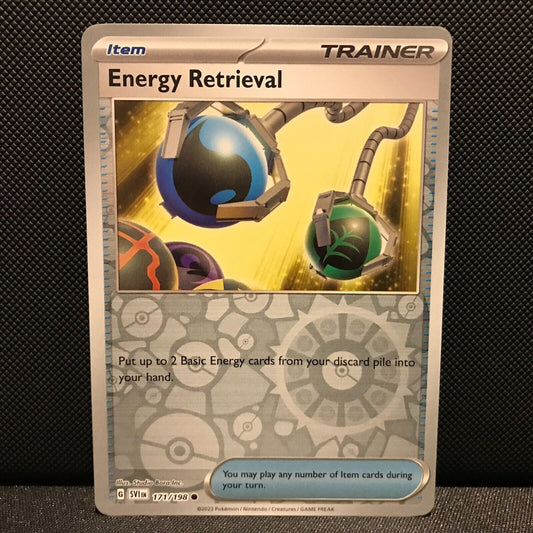 Energy Retrieval Reverse Holo 171/198 - SV1EN Base Set Pokemon Card - NM/Mint
