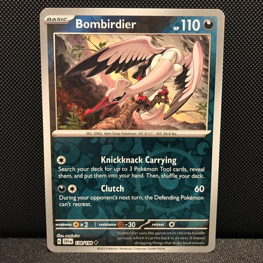 Bombirdier Reverse Holo 138/198 - SV1EN Base Set Pokemon Card - NM/Mint