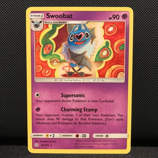 Swoobat 88/236 - Cosmic Eclipse Pokemon Card - NM/Mint