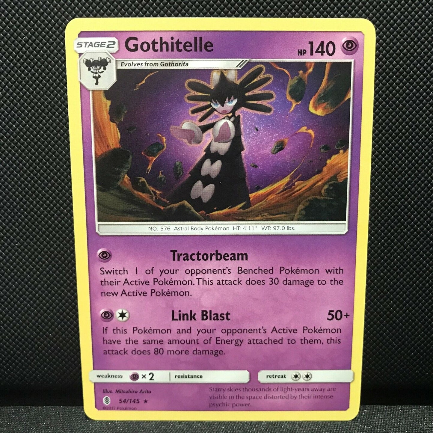 Gothitelle 54/145 - Guardians Rising Pokemon Card - NM/Mint