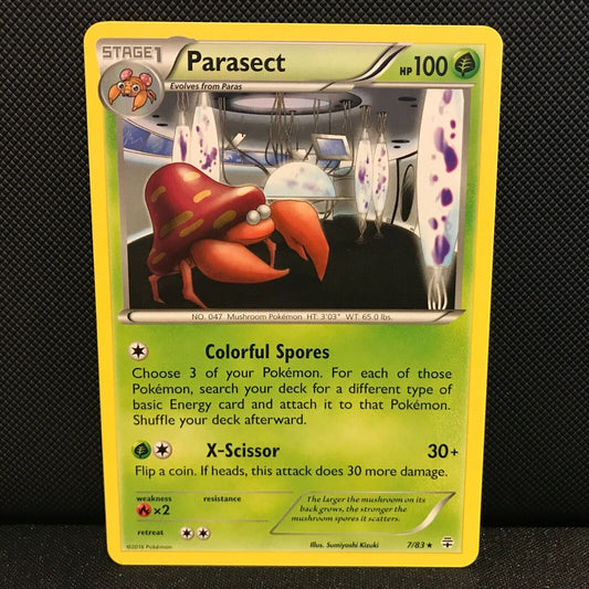 Parasect 7/83 - Generations Pokemon Card - NM/Mint