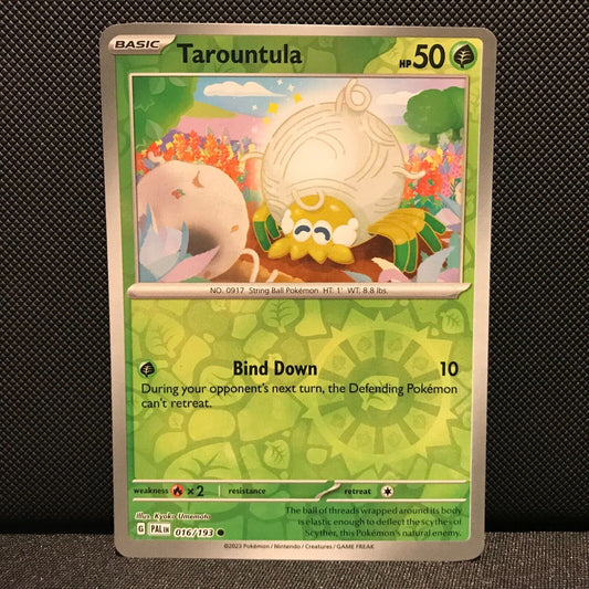 Tarountula Reverse Holo 016/193 - SV2 Paldea Evolved Pokemon Card - NM/Mint