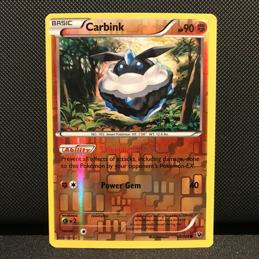 Carbink Reverse Holo 50/124 - Fates Collide Pokemon Card - NM/Mint