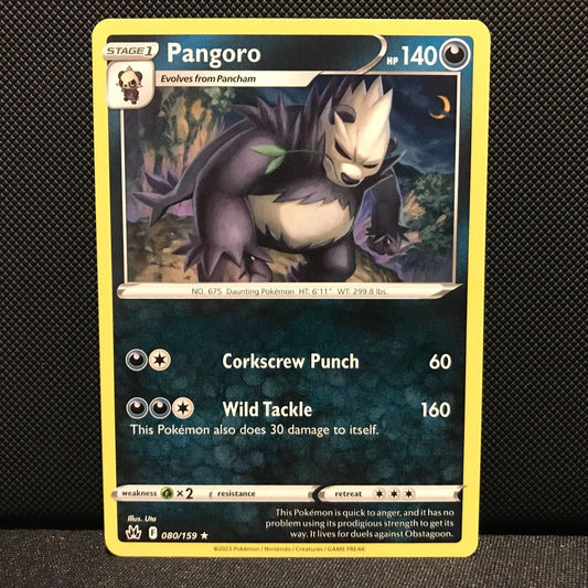 Pangoro 80/159 - Crown Zenith Pokemon Card - NM/Mint