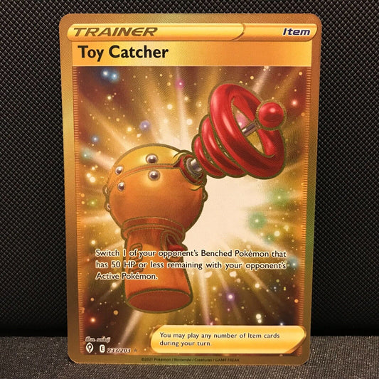 Toy Catcher 233/203 - Evolving Skies Pokemon Card - NM/Mint